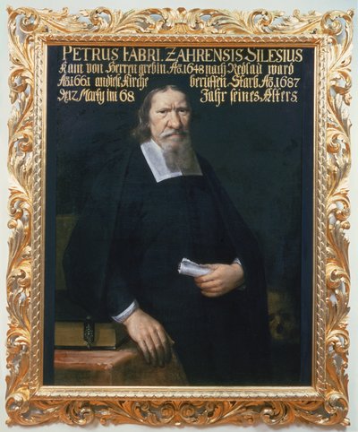 Portret van Petrus Fabri door Andrzej Stech
